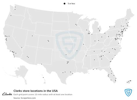 Clarke's USA Locations